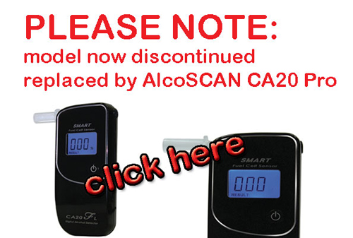 CA20 Pro Drive Breathalyzer - Click Here